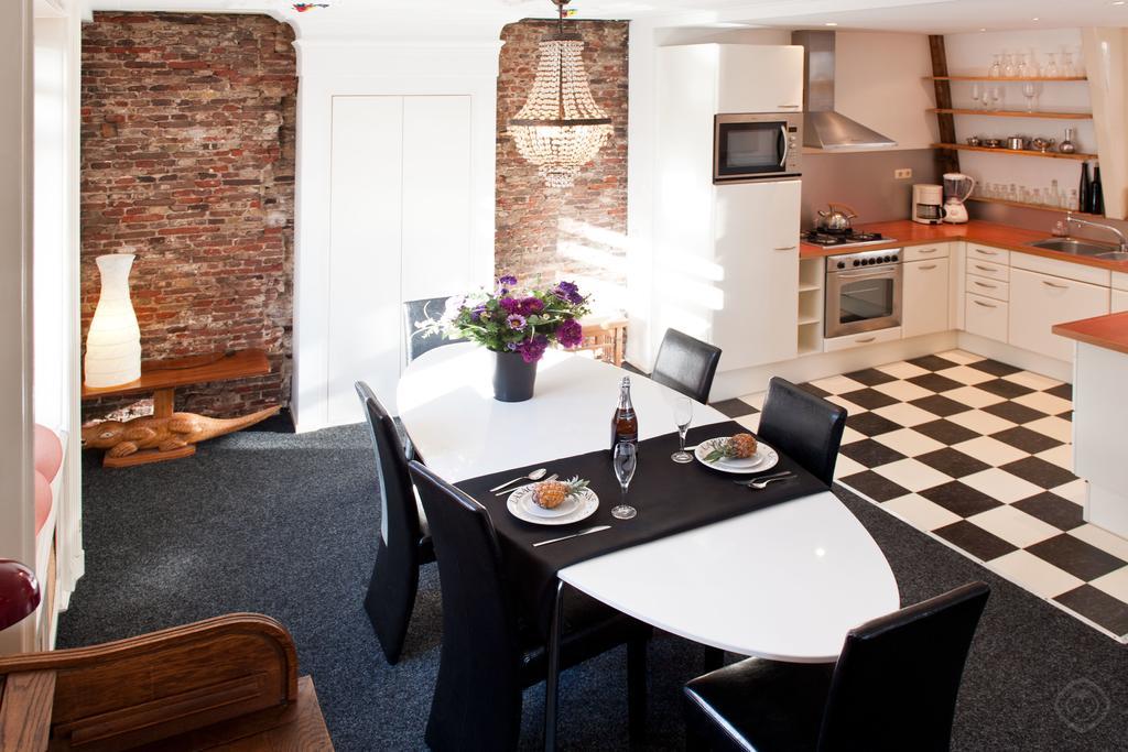 Canal Holiday Apartment Amsterdam Phòng bức ảnh